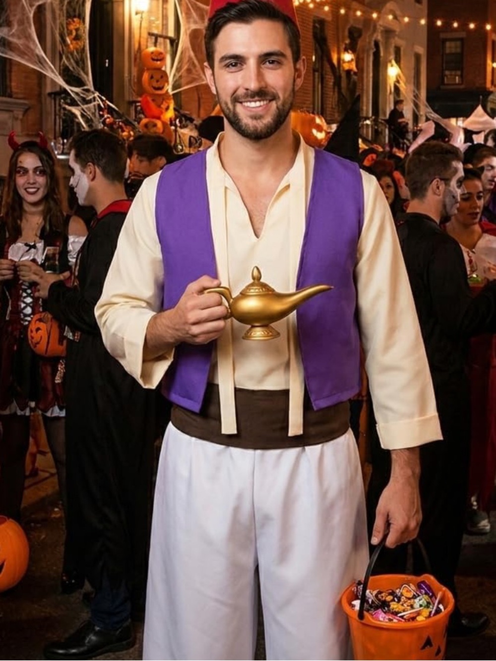 NWT Genie Alladin Halloween Costume